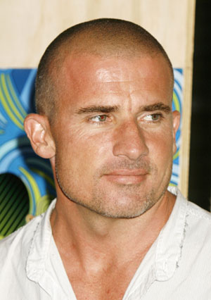 Actor Dominic Purcell, star of the television series 