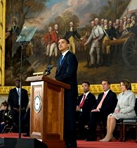 Obama marks Lincoln bicentennial at US Capitol
