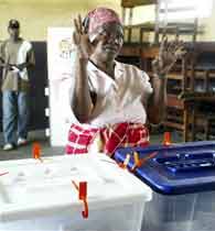 Mozambique holds national elections