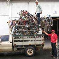 Project finds new homes for unwanted bikes from US