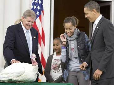 Obama's Thanksgiving proclamation 奥巴马感恩节演讲
