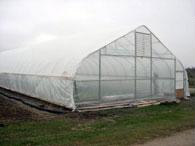 How a hoop house can extend the growing season