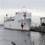 Floating US navy hospital heads to Haiti