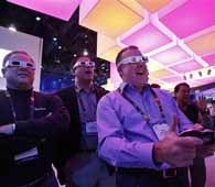 In consumer electronics, 3-D and all things wireless