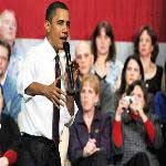 Obama campaigns for his economic agenda