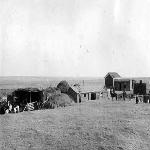 American history: settlers rush to claim western land