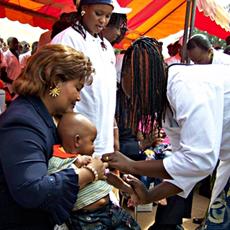 Kids, germs and day care; a meningitis vaccine for Africa