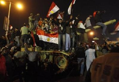 What it was like in Tahrir Square when Mubarak resigned