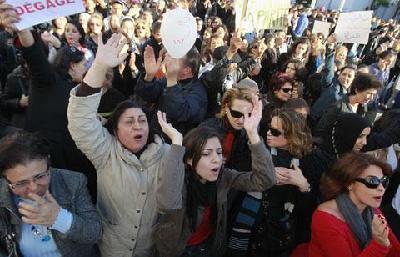 Tunisian women seeking place in future political makeup