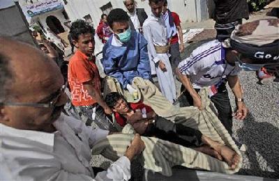Numerous casualties after Yemeni police storm anti-government sit-in