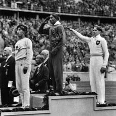 Jesse Owens, 1913- 1980: he was once the fastest runner in the world