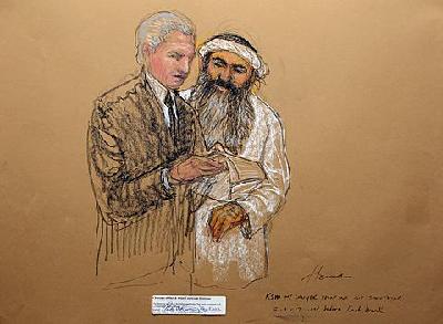 9/11 attack mastermind, co-plotters arraigned at Guantanamo