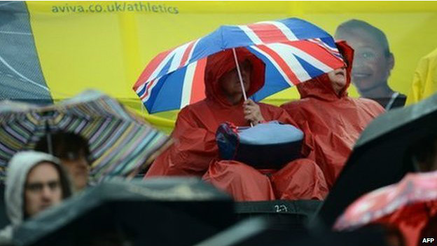 伦敦奥运无法效仿北京人工驱雨？