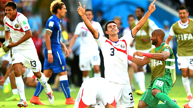 世界杯：哥斯达黎加胜意大利 英格兰出局