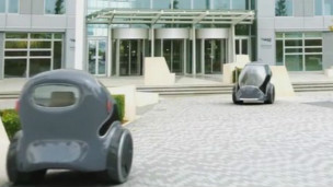 英国试验超小型无驾驶员自动汽车