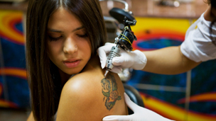 Vibrating tattoos 会震动的纹身图案