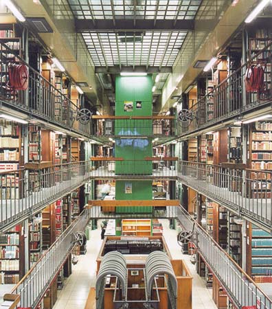 世界六大顶级名校的图书馆