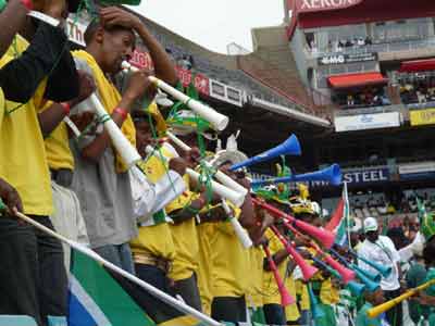 “呜呜祖拉”当选南非世界杯主题词