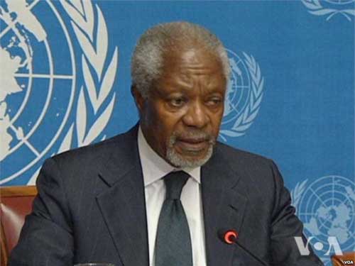As Annan resigns, UN condemns violence in Syria