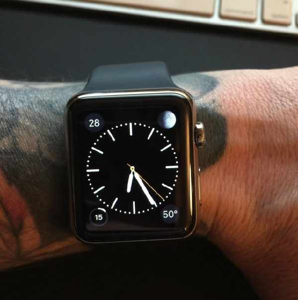 苹果手表又曝“纹身门”