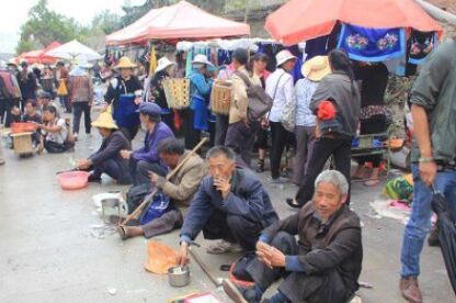 Festival of beggars in Yunnan
