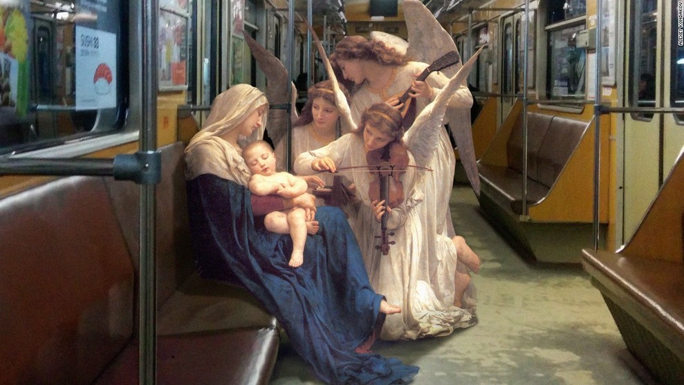 天使来到地下铁