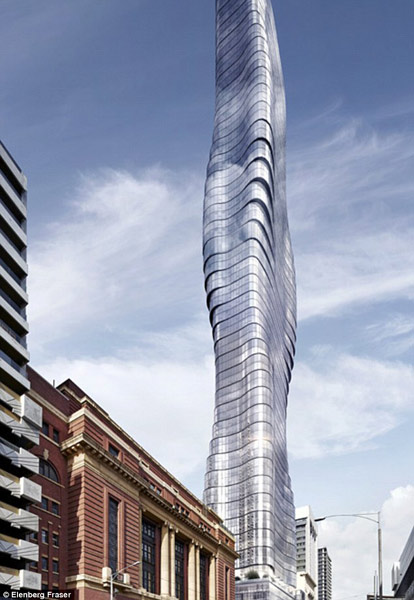 墨尔本大厦设计灵感来自碧昂丝曼妙身姿