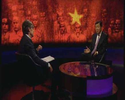 中国驻英大使刘晓明舌战BBC