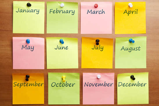 英文中每个月的名称有何来历？