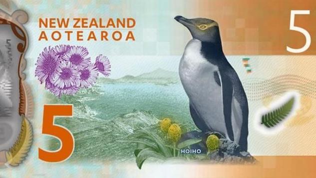 新西兰5元纸币获评2015年度最佳纸币
