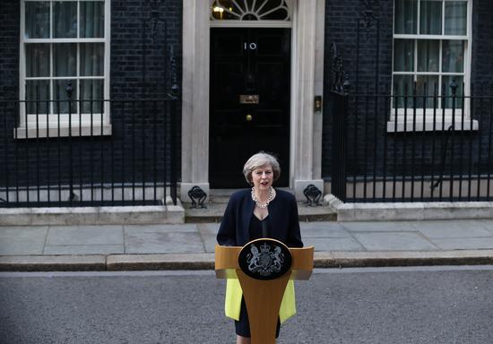 英国新首相特蕾莎·梅就任后发表演讲