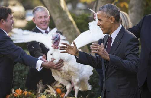 奥巴马总统2016年感恩节讲话