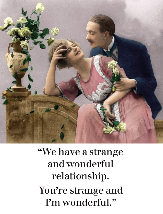不是只有红酒玫瑰才叫浪漫：仿古情人节卡片上的风趣格言（组图）