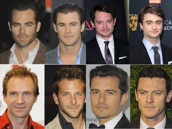不骗你 好莱坞其实只有8位男星（组图）