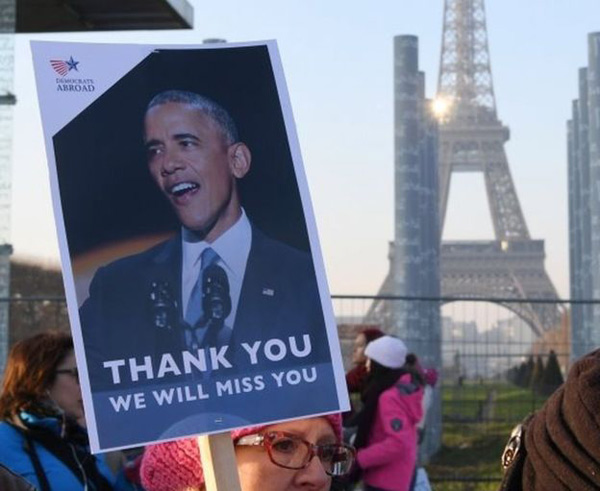 怪事：法国网友招呼奥巴马竞选总统