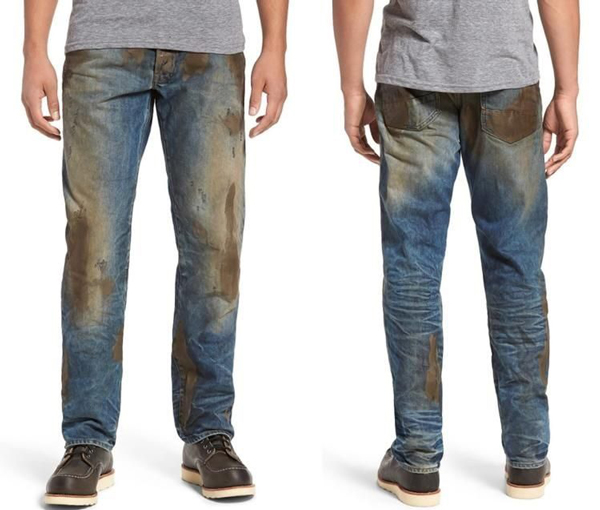 3千块买一条满是泥巴的牛仔裤？要的就是内“脏”范儿