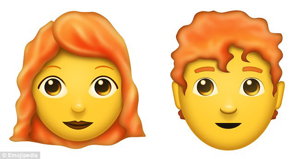 Emoji又出新表情了！光头和红发人士也将拥有专属表情