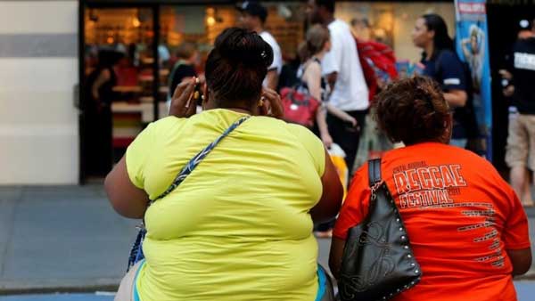 全球三分之一人口超重 美国成年肥胖人数最多