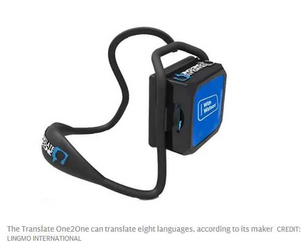 新款翻译耳机让你与老外沟通无障碍
