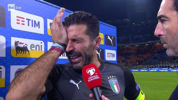 泪目！意大利足球队60年来首度无缘世界杯