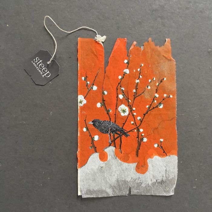 最美的手绘日记：茶袋物语（组图）