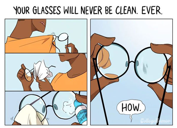 有些闹心事儿，只有戴眼镜的人才能懂……