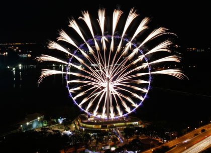 World largest observation wheel open to public