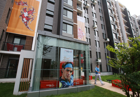 Olympic Village opens