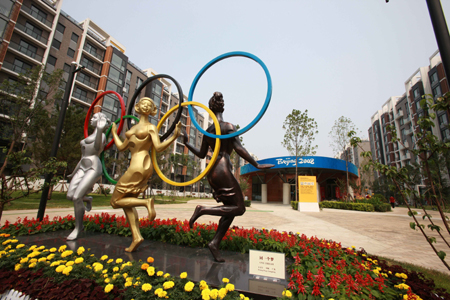 Olympic Village opens