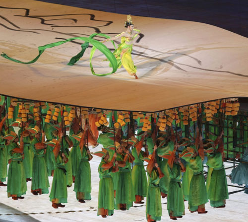 Opening ceremony of Beijing Olympic Games