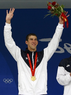 Michael Phelps:Miracle finish