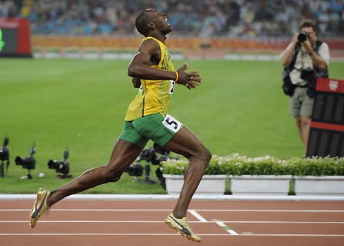 Bolt sets new world record