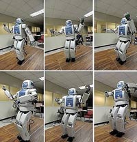 韩国研发出会跳舞的机器人
