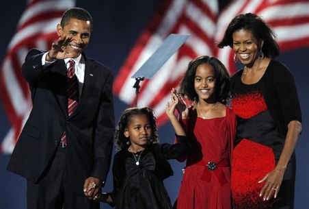 Obama sweeps to victory as first black president
